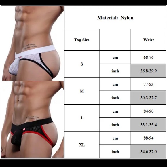 Mesh u shape convex jockstrap - Picture 9 of 9